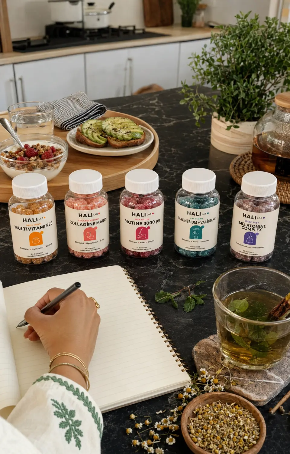 Pack de cinq gummies Hali Lab